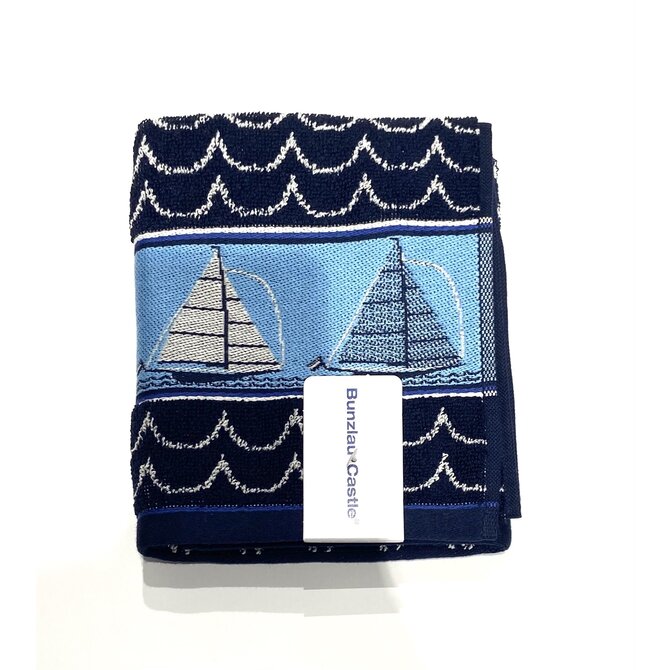 Bunzlau Castle Boat keukendoek 53x60 Dark Blue