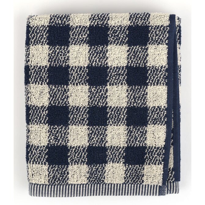 Bunzlau Castle Check keukendoek 53x60 Dark Blue