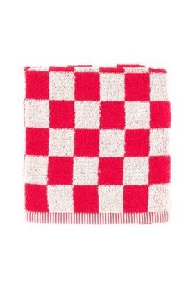 Bunzlau Castle keukendoek Block red 53x60