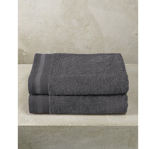 De Witte Lietaer Excellence douchelaken 70x140 Dark Grey