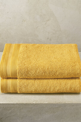 De Witte Lietaer badhanddoek Excellence 70x140 ochre