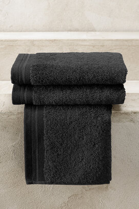 De Witte Lietaer Excellence gastendoekje 40x60 Black