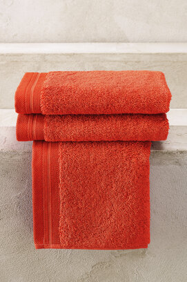 De Witte Lietaer gastendoek Excellence 40x60 burnt orange