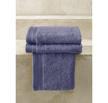 De Witte Lietaer Excellence gastendoekje 40x60 Sapphire Blue