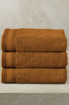 De Witte Lietaer handdoek Excellence 50x100 caramel