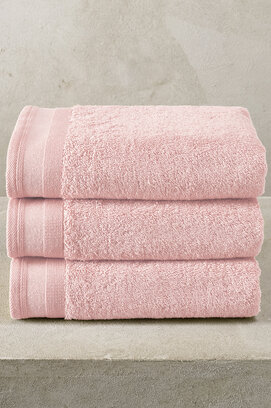 De Witte Lietaer Excellence handdoek 50x100 Pearl Pink