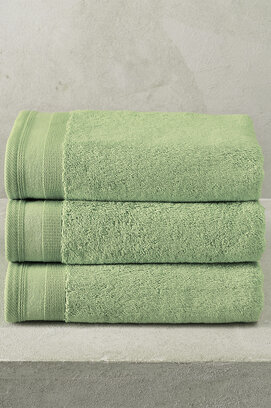 De Witte Lietaer Excellence handdoek 50x100 Sea Green
