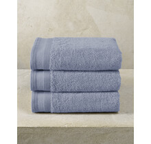 De Witte Lietaer Excellence handdoek 50x100 Stone Blue