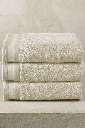 De Witte Lietaer Excellence handdoek 50x100 Sand