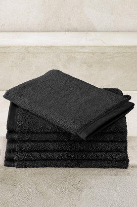 De Witte Lietaer Excellence washandje 16x21 Black