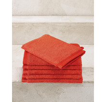 De Witte Lietaer Excellence washandje 16x21 Burnt Orange