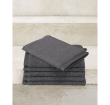 De Witte Lietaer Excellence washandje 16x21 Dark Grey
