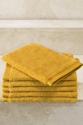 De Witte Lietaer Excellence washandje 16x21 Golden Yellow