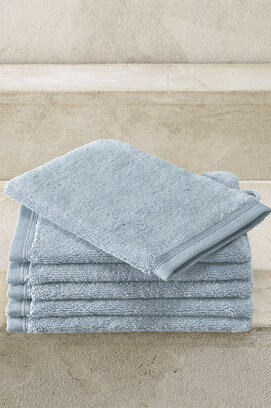 De Witte Lietaer Excellence washandje 16x21 Ice Blue
