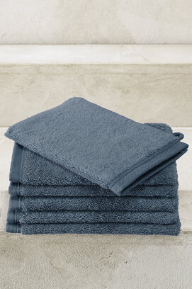 De Witte Lietaer Excellence washandje 16x21 Indigo
