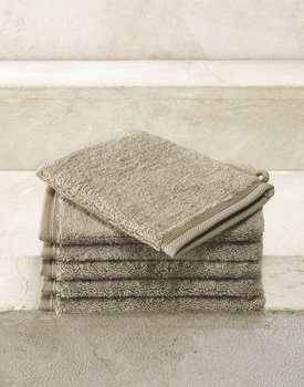 De Witte Lietaer washand Excellence 16x22 taupe