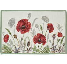 Sander placemat Poppy meadow