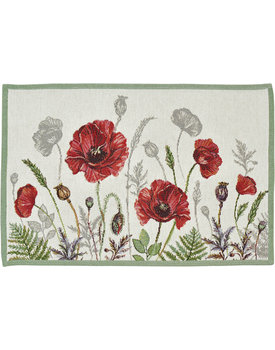 Sander placemat Poppy meadow