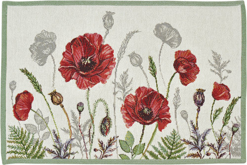 Sander Sander placemat Poppy meadow afbeelding