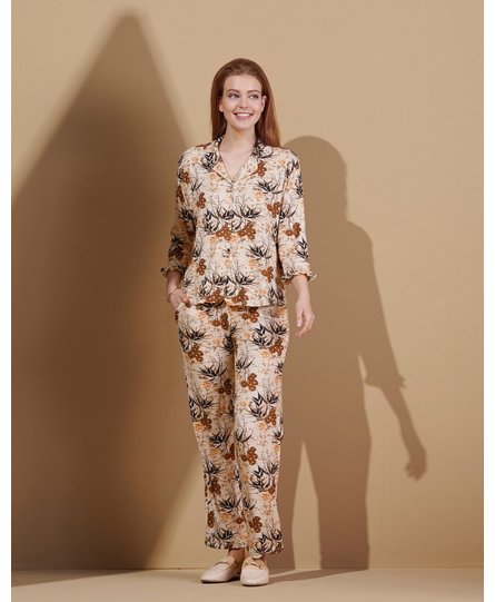 Essenza Delphine Charlize Pyjama top 3/4 sleeve L