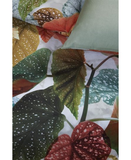 Beddinghouse Begonia Dekbedovertrek  Groen 200 x 200/220 cm + 2x 60 x 70 cm