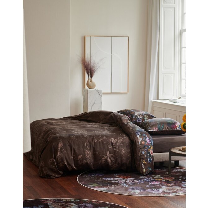 Essenza Isabelle Dekbedovertrek 200x220+2/60x70 Darkest Brown