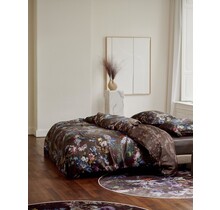 Essenza Isabelle Dekbedovertrek 260x220+2/60x70 Darkest Brown