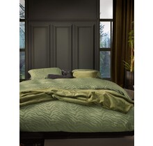 Essenza Belen Dekbedovertrek 200x220+2/60x70 Forest green