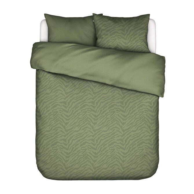 Essenza Belen Dekbedovertrek 200x220+2/60x70 Forest green