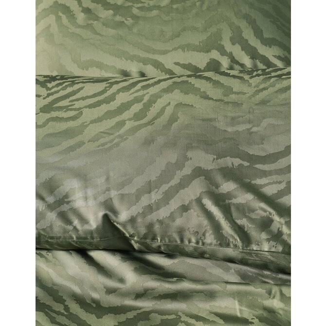 Essenza Belen Dekbedovertrek 240x220+2/60x70 Forest green