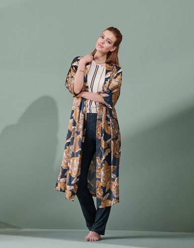 Essenza Essenza Ilona Gwyneth Kimono M Nightblue