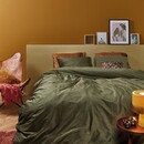 At Home At Home by BeddingHouse Cosy Corduroy Dekbedovertrek  Groen 140 x 200/220 cm