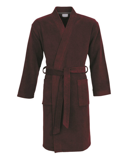 Carl Ross badjas kimono 41110 burgundy M