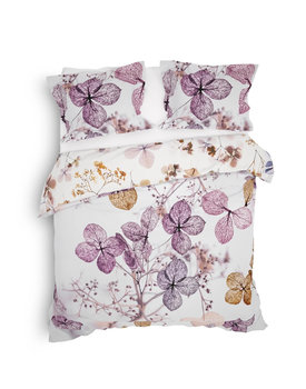 Heckett & Lane Brigitte Dekbedovertrek Floral Pink 200x200/220