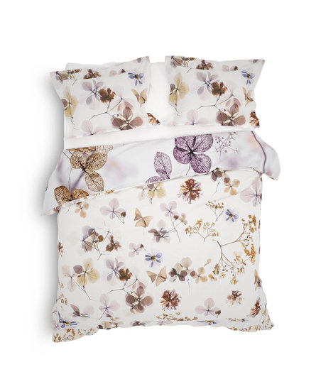 Heckett & Lane Brigitte Dekbedovertrek Floral Pink 200x200/220