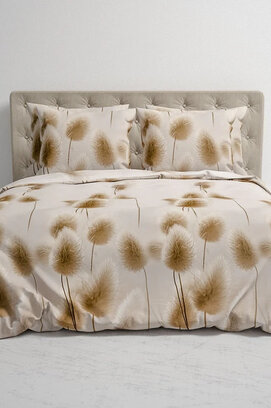 Heckett & Lane Jonas Dekbedovertrek Buff Beige 240x200/220