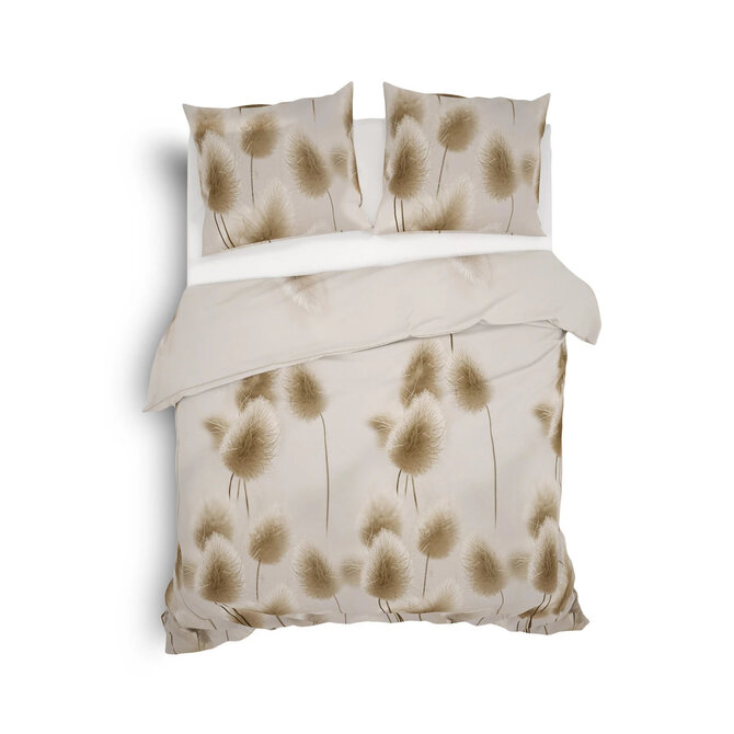 Heckett & Lane Jonas Dekbedovertrek Buff Beige 240x200/220