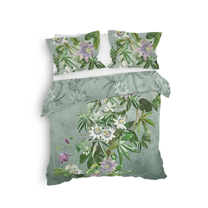 Heckett & Lane Bertil Dekbedovertrek Laurel Green 200x200/220