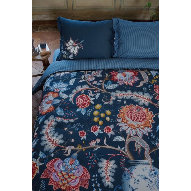Pip Studio Tree of Life Dekbedovertrek - Donkerblauw 200 x 200/220 cm + 2x 60 x 70 cm Pip Studio Tree of Life Dekbedovertrek - Donkerblauw 200 x 200/220 cm + 2x 60 x 70 cm