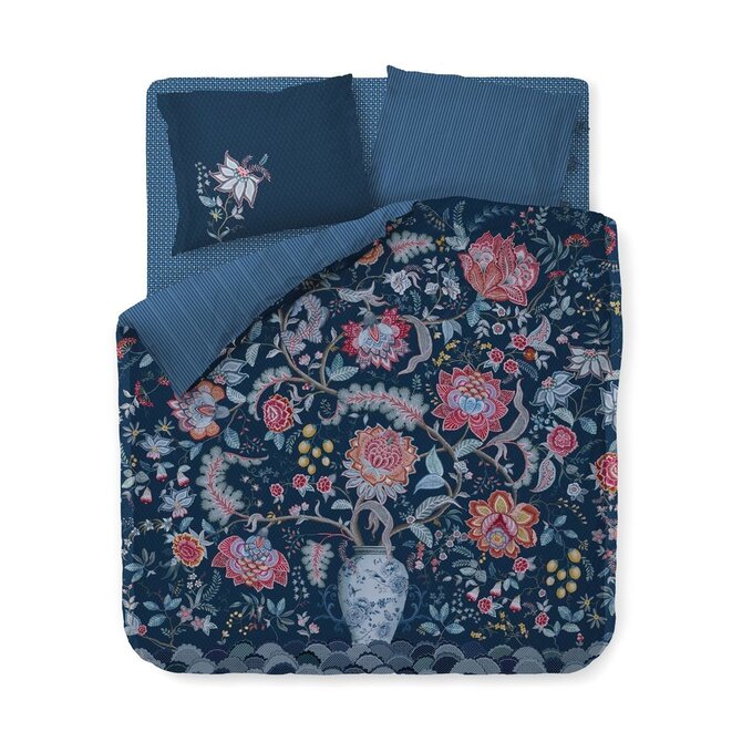 Pip Studio Tree of Life Dekbedovertrek - Donkerblauw 200 x 200/220 cm + 2x 60 x 70 cm Pip Studio Tree of Life Dekbedovertrek - Donkerblauw 200 x 200/220 cm + 2x 60 x 70 cm