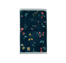 Pip Studio gastendoek Les Fleurs Dark Blue 30x50