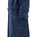 Cawö Cawö Heren Badjas 4851 blauwgrijs 52