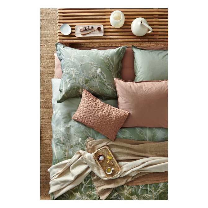 Vandyck Pure 10 G.Dyed Toffee Bedsprei 260X260 Vandyck Pure 10 G.Dyed Toffee Bedsprei 260X260