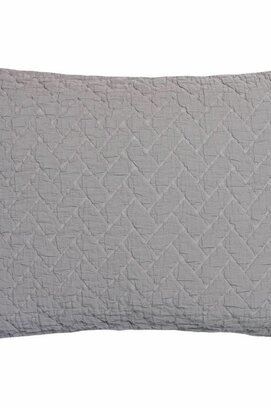Vandyck Kussensloop Pure 10 G.Dyed Steelgrey 40x55