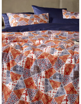 De Witte Lietaer dekbedovertrek Quilt Blue Ribbon 140x200/220