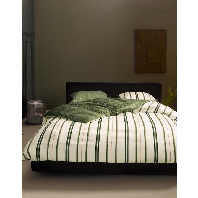 Essenza Meryl Dekbedovertrek 260x220+2/60x70 Pure Olive