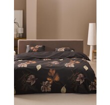 Essenza Elin Dekbedovertrek 200x220+2/60x70 Darkest Brown