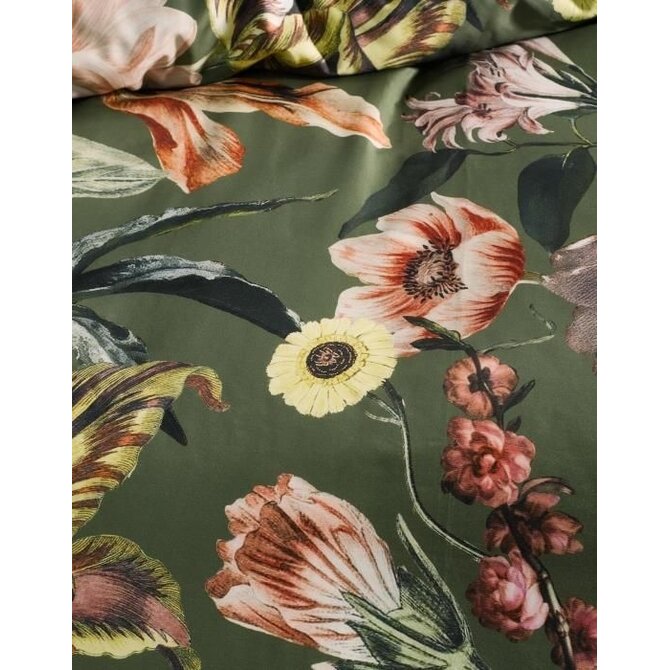 Essenza Filou Dekbedovertrek 200x220+2/60x70 Forest green