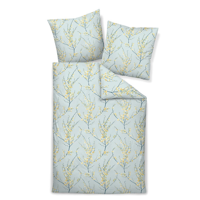Janine Dekbedovertrek Milano 45027/06 Blaugelb 240x200/220