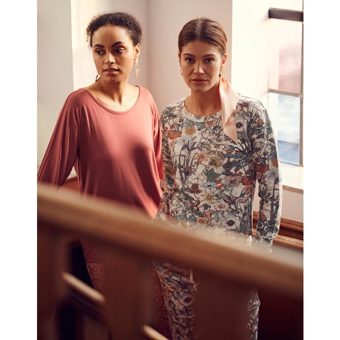 Essenza Donna Uni Top 3/4 sleeve L Marsala